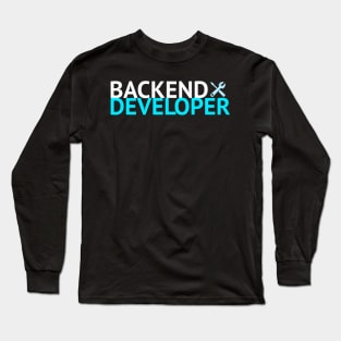 Backend developer Long Sleeve T-Shirt